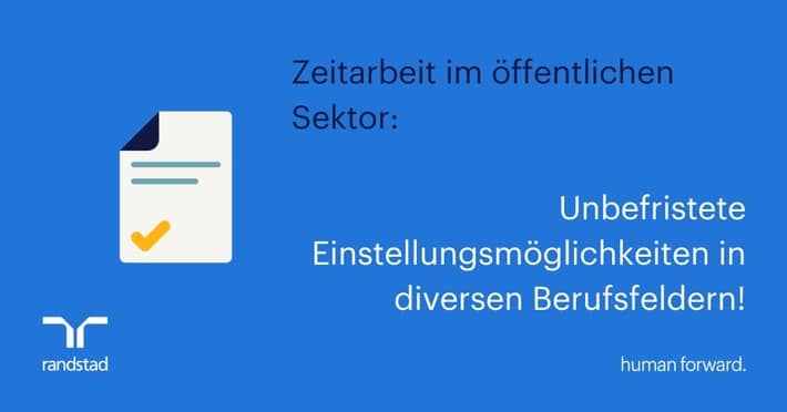 Zeitarbeit: Unbefristete Möglichkeiten Im öffentlichen Sektor - Leipzig ...